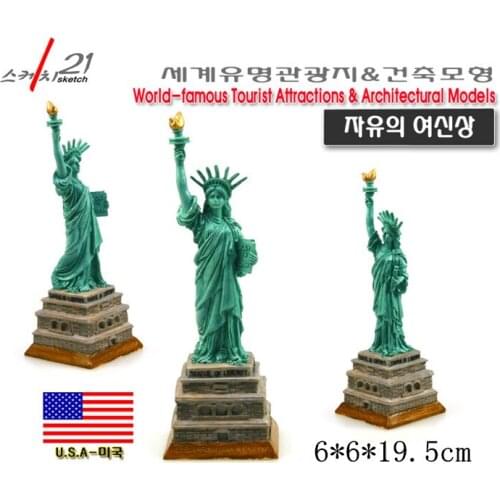 Hand-made Resin Crafts World Architecture U.S Statue of Liberty 2019 New Arrival Home Office Decoration Great Collection