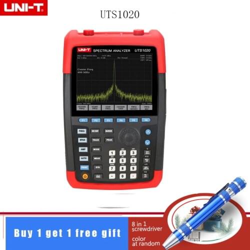 UNI-T UTS1020 Handheld Spectrum Analyzer; 9kHz to 2.6GHz Spectrum Analyzer, 1Hz Resolution, USB Communication