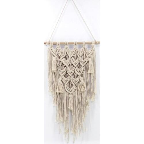 Handmade Wall Hanging Tapestry Macrame Wedding Ceremony Backdrop Wall Art Wedding Home Living Room Decoration