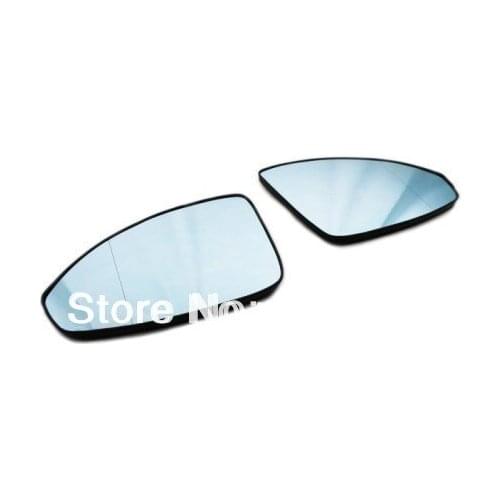 Blue Tinted Split Angle Side Mirror Glass For Chevrolet Cruze