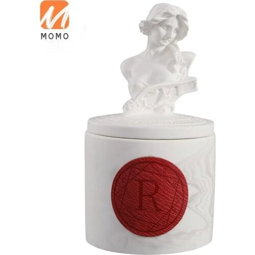 Sculpture Essential Oil Plaster Aromatherapy Candle Birthday Home Nordic Fragrance Niche and High-End Gift Hand Gift therapy