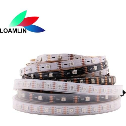 SK9822 Pixel Led Strip,30/60/144Leds/Pixels/m APA102 Smart Led Pixel Strip,DATA and CLOCK Seperately DC5V IP30/IP65/IP67