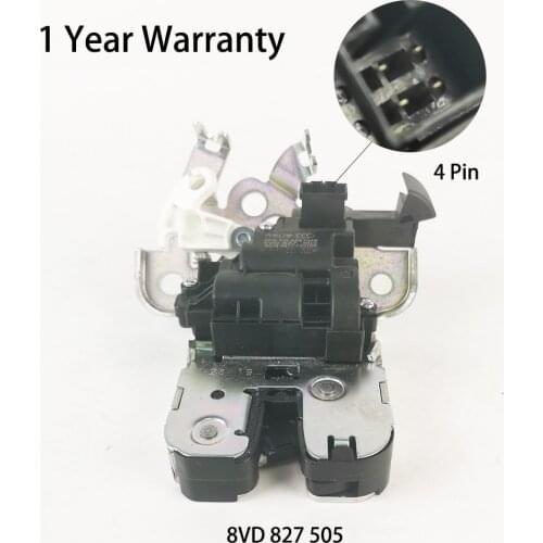 Rear Trunk Boot Lid Lock Latch 5ED827505 8VD827505 For AUDI A3 VW