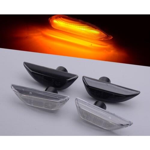 1 Pair LED Car Side Repeater Signal Marker Light Lamp 12V Fit for Opel Mokka X Chevrolet Trax Buick Encore 2016 95434684