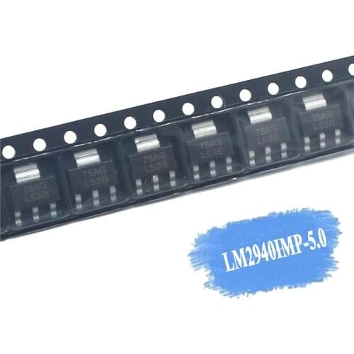 10PCS LM2940IMP-5.0 SOT223 LM2940IMP LM2940 L53B SOT-223 SOT New Original