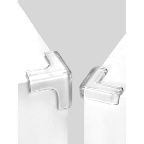 4Pcs Child Baby Safety Silicone Protector Table Corner Edge Protection Cover for Children Safety Kids Anticollision Guards