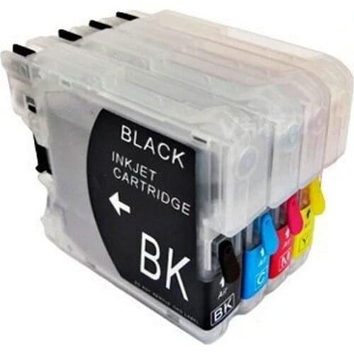 Einkshop LC11 LC16 LC38 LC61 LC65 LC67 LC980 LC1100 empt refill Ink Cartridge for Brother DCP- J140W DCP-145C DCP-165C DCP-185C