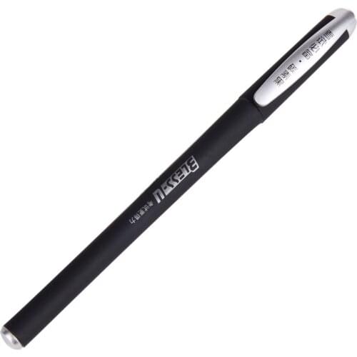 3pcs S76 test Gel pen student writing signature pen 0.5mm black Carbon pen