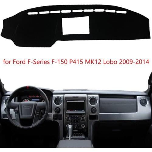 Dashboard Cover Rug Car Dash Board Mat Carpet Pad for Ford F-Series F-150 F150 P415 MK12 Lobo 2009~2014 Sunshade Rug Accessories