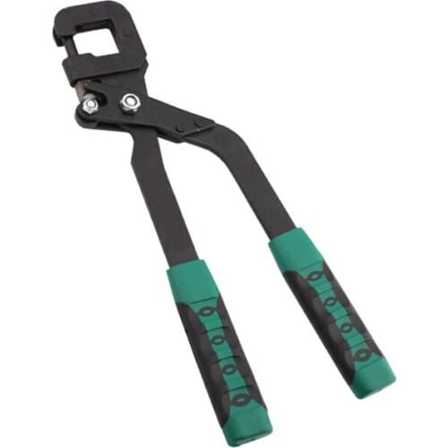 Light Steel Keel Clamp Fine Iron Casting Non-slip Rubber Handle Decoration Ceiling Punching High-strength Eye-piercing Pliers