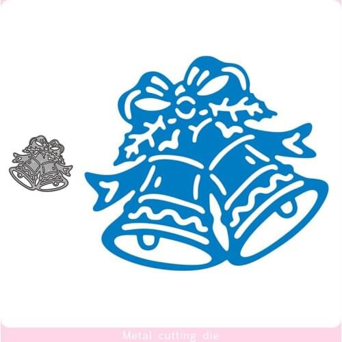 1pcs Bell Metal Cutting Dies for DIY Scrapbooking Photo Album Decorative Embossing Paper Card Crafts Die Cut 2019