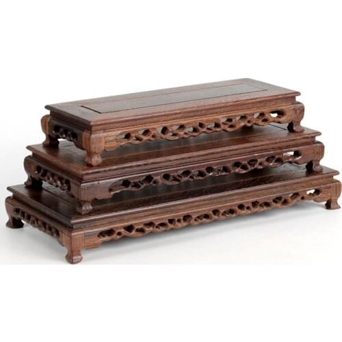 F jade stone crafts ornaments jade red wood base base sub set of three rectangular few papaya chicken wings