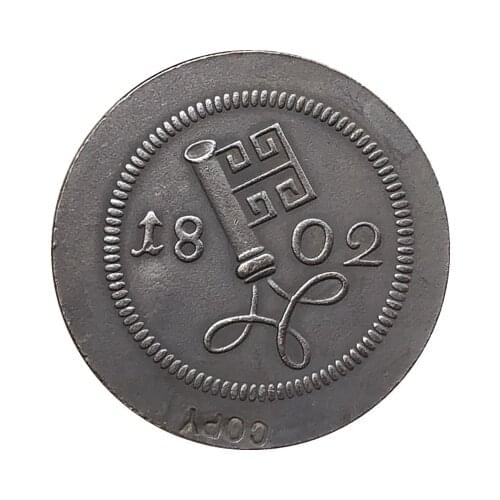 1802 German 2 1/2 Schwaren coins