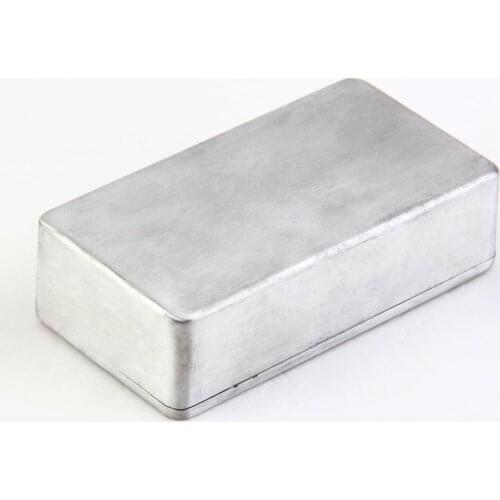 Stomp Box Electric Acoustic Guitar Effects Pedal 1590B Style Aluminum Enclosure Bottom Container Boxes Wholesale Drop Shipping