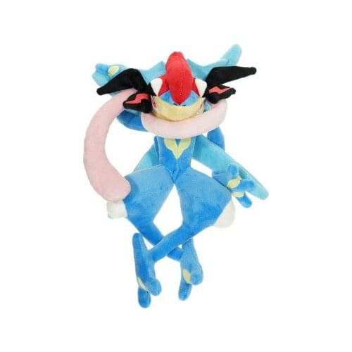 Pokemon Anime Cartoon Original High Quality 35CM Greninja Cute Animal Doll Plush for Children Toy Birthday Present For Child