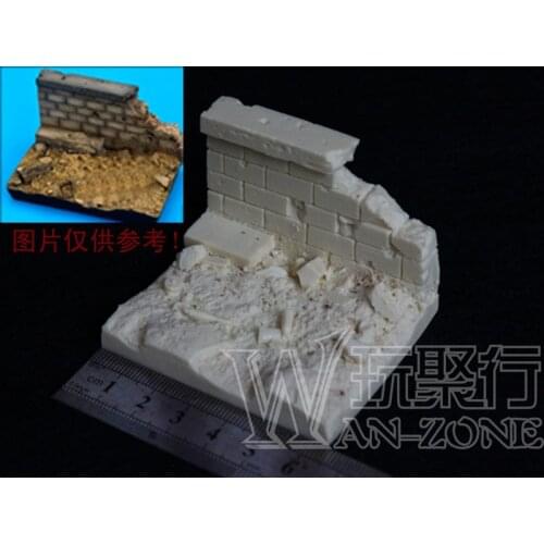 1/35 Resin Soldier Battlefield Base Platform Model Scene Accessories