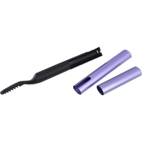 Portable Pen Style Electric Heated Eyelash Curler Makeup Eye Lashes Long Lasting Curvex Lash Curler Heat