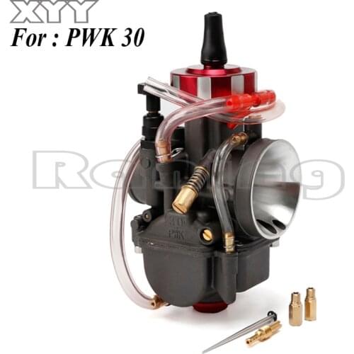 Motorcycle universal 30mm PWK Carburetor Carburador For MIKUNI 2T 4T engine scooter UTV ATV