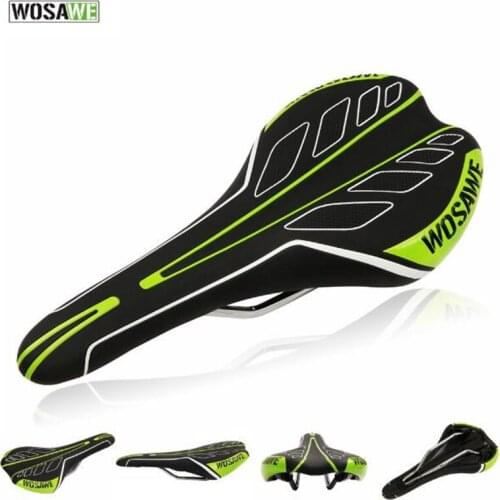 Road Cycling Bicycle Saddle Imitation Leather Seat Mountain Bikes Parts Bicicleta comfortable Bike Seats