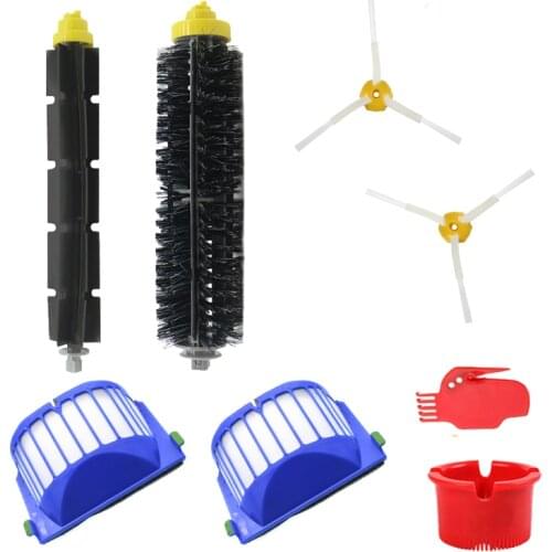 Replacement Kits Brushes/Hepa Filters For iRobot Roomba 600 Series 610 620 630 650 660 Vacuum Cleaner Parts Accessories