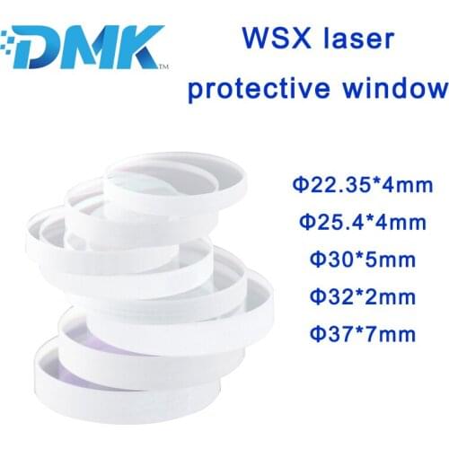 Dia.22.35*4/25.4*4 Laser Protective Window Lens 32*2 /32*5/37*7 For Wsx Cutting Head MN15 KC13 15 NC12 NC30