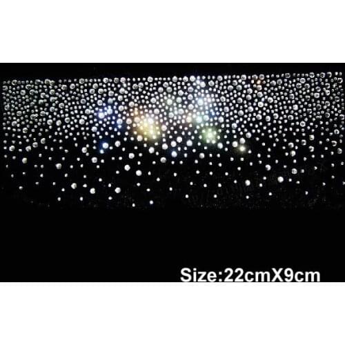 10pc/lot Shining star design hotfix rhinestone,heat transfer design rhinestone motif,embellishment for garment