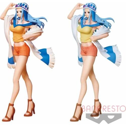 100% Original Banpres Onepiece Figure Nefeltari Vivi Sweet StyleFigure PVC Action Model Toys Anime Figure