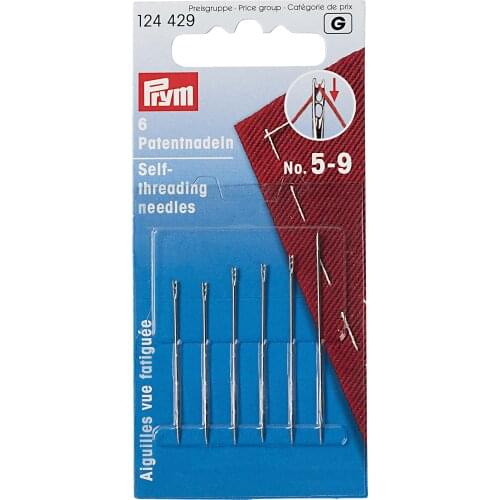 124429 Germany PRYM Self-threading needles, No. 5-9