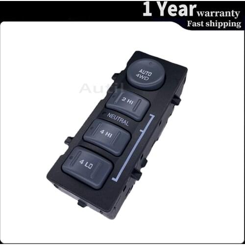 15709327 4 Wheel Drive Control Switch 4WD 4x4 Transfer Case Button for Chevrolet AVALANCHE Silverado TAHOE GMC Sierra Yukon