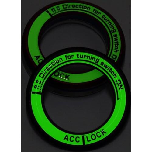 99% Praise Luminous Ignition Key Switch Decoration Ring for KIA K3 K4 RIO Ceed Sportage Hyundai Solaris Verna Sonata Elantra