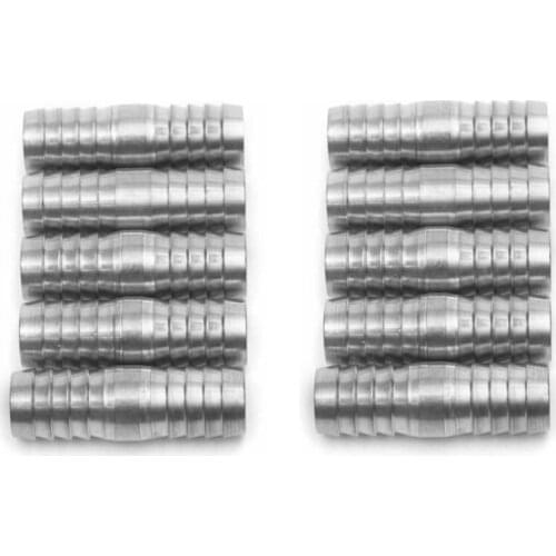 The Bar Production Stainless Steel 316 Barb Splicer Mender 1/2" Hose ID Fitting Air Water Fuel Boat