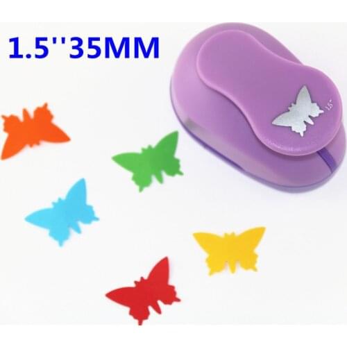 Free ship butterfly punch paper cutter crafts scrapbook Embossing device kid craft tool hole punches cortador de papel S2934-8