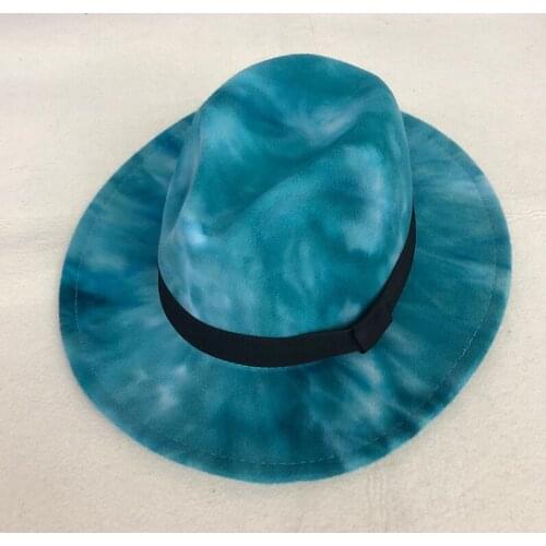Brand ZJBECHAHMU Winter Autumn Imitation Woolen Women Men Ladies Fedoras Top Jazz Hat European American Round Caps Bowler Hats