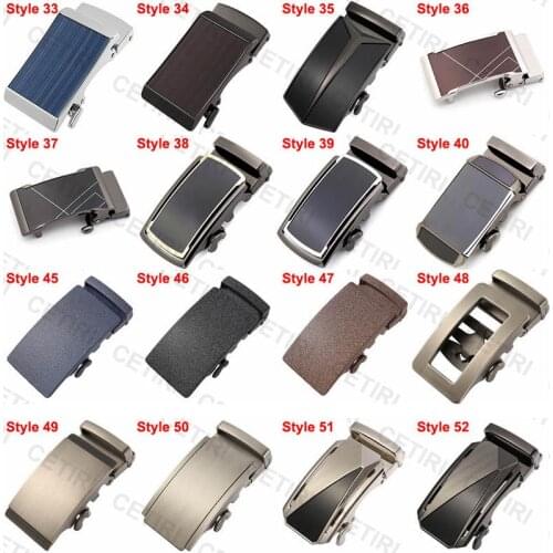 CETIRI High Quality 3.5cm Width Belt Buckle Head For Mens Business Alloy Buckle Leather Waistband Buckles No Belt Accessories