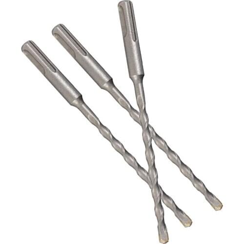 Deli (Deli) Deli electric hammer, round shank, two pits and two slots, concrete drill bit (1 pack), 6*110 round shank DL-Y06110
