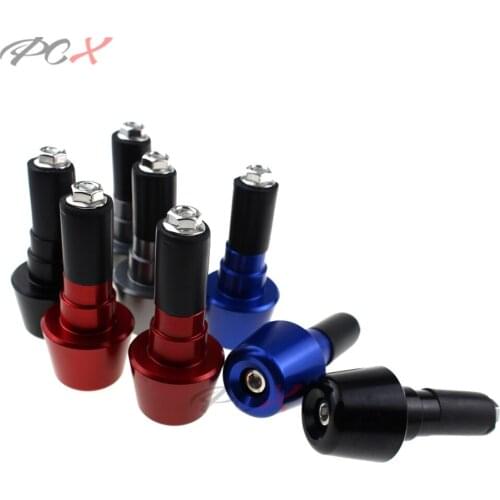 For Peugeot Django 150 Motorcycle Accessories CNC Handlebar Grips Handle Bar Cap End Caps