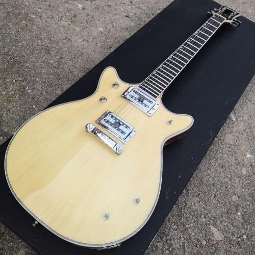 Electric Guitar, natural color Electric Guitar,wrap around bridge,free shipping