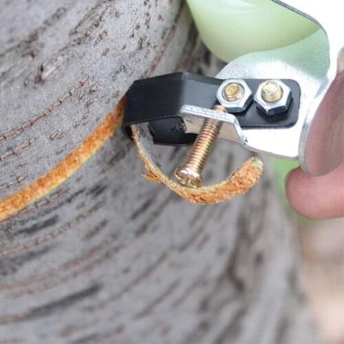 Bark Stripping Peeling Girdling Cutter Bark Stripping Tool Shears with Pulley for Gardening Orchard Home Garden Hand Tools