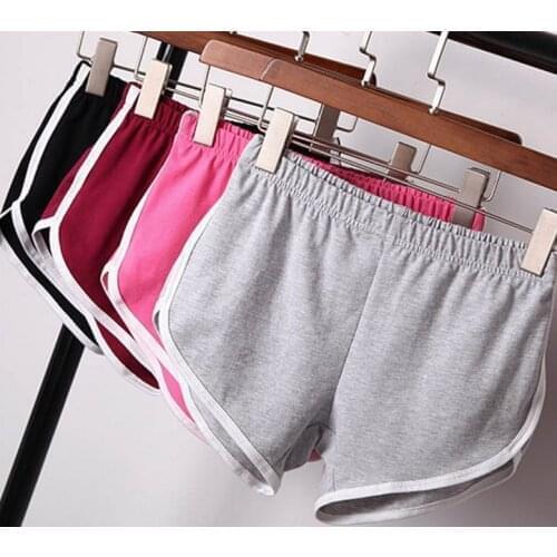 2021 New Summer Ladies Shorts Hot Shorts European and American Womens Sexy Running Stretch Sports Shorts