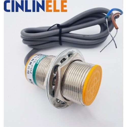 M24 LJ24A3-8-Z/BX 8mm 6V-36V sensing DC NPN NO prism shape inductive Screen shield type proximity sensor switch LJ24A3 series