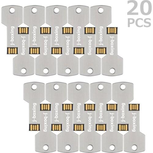 20X 4GB Memory Flash Drive Metal Key Compact 8GB 16GB 2GB Flash Pen Drive Memory Drive Storage for Computer Laptop Mac 32GB USB