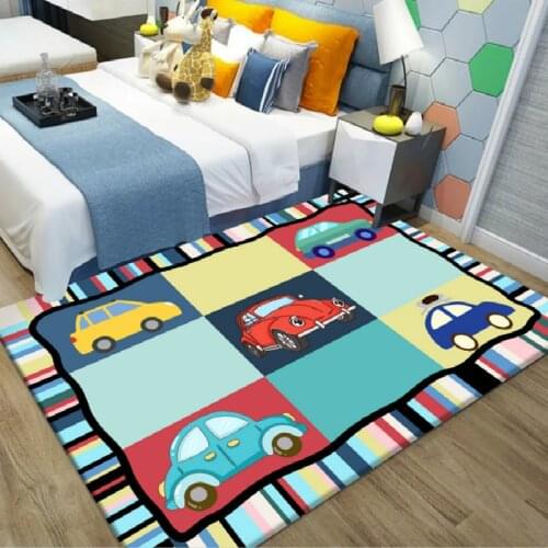 Cartoon Cat Carpet For Kids Living room bedroom Cute dog tatami mats Boy Baby Play Carpet Large Soft Parlor rugs customized