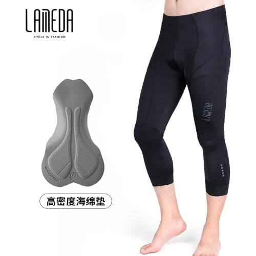 LAMEDA summer cycling pants men quick dry 3/4 mountain bike road bike pants mtb equipment