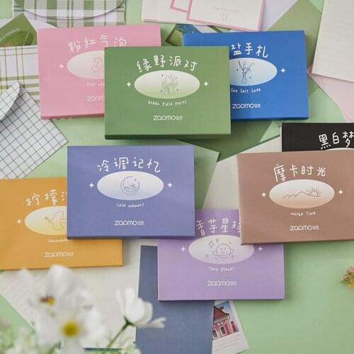 Boxed Letterhead Set Letters From Yandao Series Color Pocket Paper Writing Stationery Envelopes Kit School Stationery for School