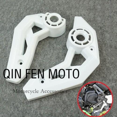 Motorcycle frame small plate exhaust engine cover shell fairing Fit For Kawasaki ER6F EX NINJA650 2017-2019 Unpainted