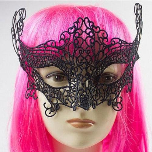 New Princess Floral Mask Face Guard Elegant Half Cover Festival Halloween Dance Lady Hollow Eye Mask