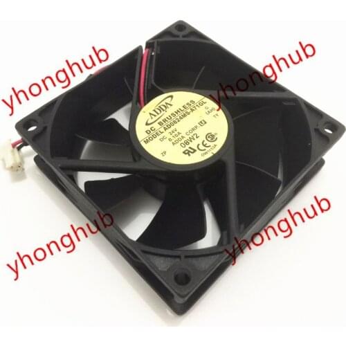 ADDA AD0824MS-A71GL Server Cooling Fan DC 24V 0.16A 80x80x25mm 2-wire