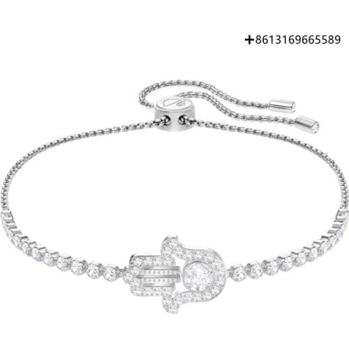 HERO Original Copy High Quality 1: 1swasamuS Hand-Plated Platinum Shrink Bracelet Has Logo Mail