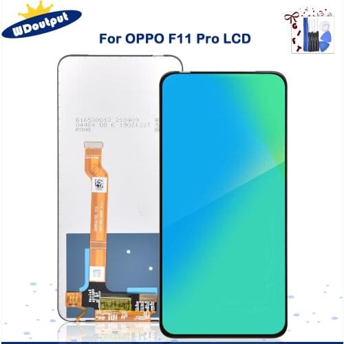 6.53" Inches For Oppo F11 Pro CPH1969 LCD Display Screen Frame+Touch Panel Digitizer For Oppo F11 Pro CPH1969 Display Screen