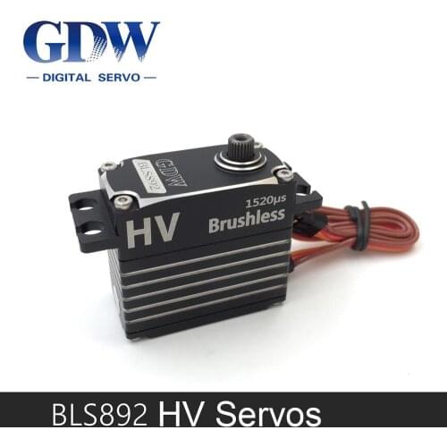 Three Pieces HV Brushless Standard Servos GDW BLS892 BLS895 Tail Servo for 700 Helicopter